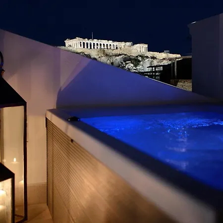 Aqkk Athinaidos Premium Quarters With Jaccuzi Athens Apartment